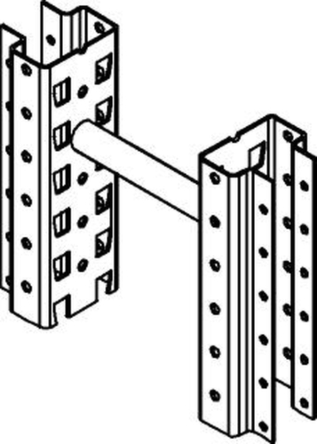 META pezzo intermedio per scaffale doppio