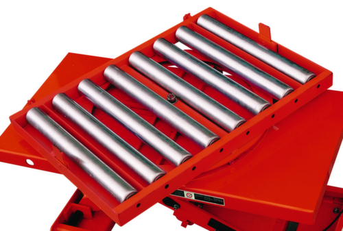 RAPIDLIFT Attacco per trasportatore a rulli per piano sollevatore a pantografo