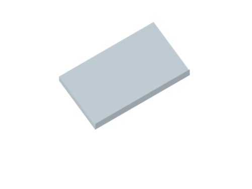 hofe Ripiano inclinato per scaffalatura senza bulloni, larghezza x profondità 1300 x 600 mm