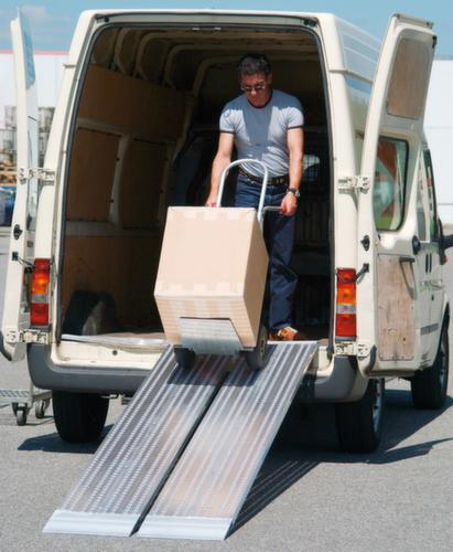 Binario di carico con protezione antiscivolo