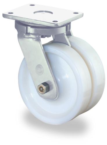 BS-ROLLEN Doppia ruota per impieghi gravosi come ruota girevole