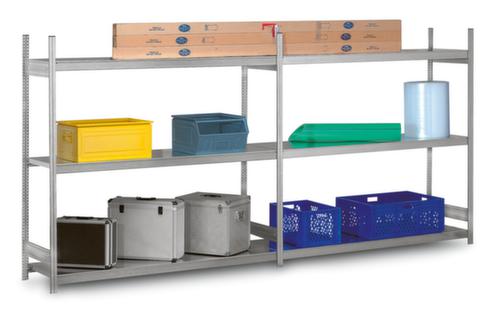 hofe Scaffalatura a campata larga con ripiani in acciaio