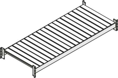 Sistema di scaffalature a campata larga autocostruito