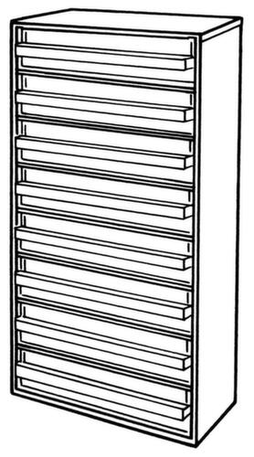 Treston Magazzino trasparente per portariviste