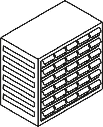 Treston Magazzino trasparente per portariviste