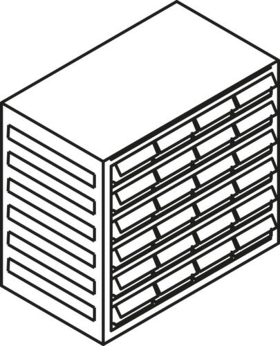 Treston Magazzino trasparente per portariviste