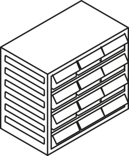 Treston Magazzino trasparente per portariviste