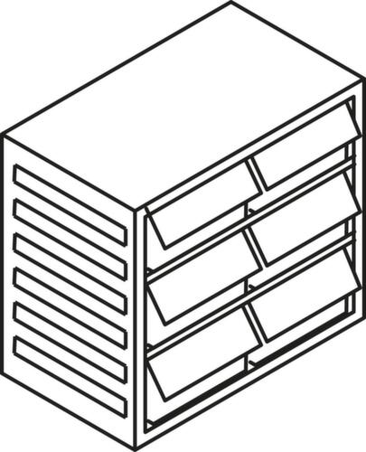 Treston Magazzino trasparente per portariviste