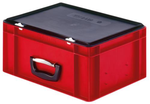 Maniglia della valigia per contenitore impilabile