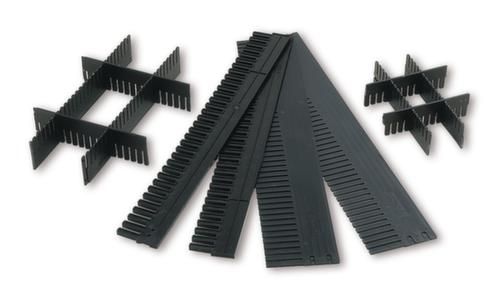 Pettini di separazione per contenitori impilabili Euronorm