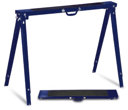 Cavalletto da lavoro, carico massimo 200 kg, acciaio