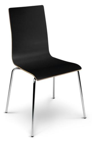 Nowy Styl Sedia a scocca in legno con struttura a 4 gambe