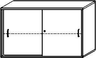 Gera Armadio ad ante scorrevoli per ufficio Pro