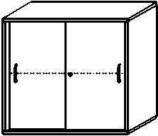 Gera Armadio ad ante scorrevoli per ufficio Pro