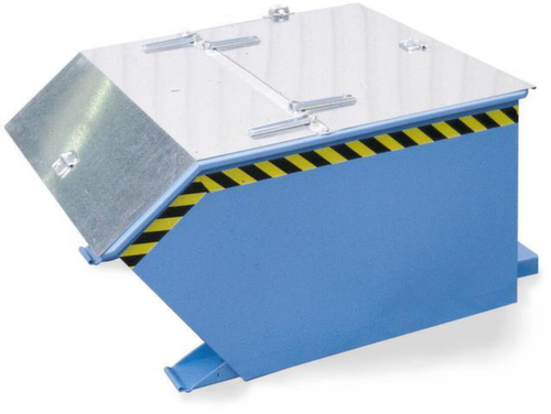 Bauer Coperchio a cerniera in 2 pezzi per contenitore ribaltabile