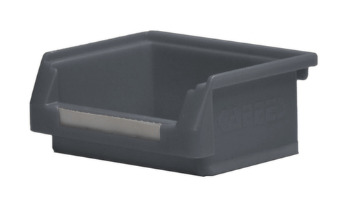 Kappes contenitori a bocca di lupo RasterPlan® Favorit, grigio, profondità 85 mm