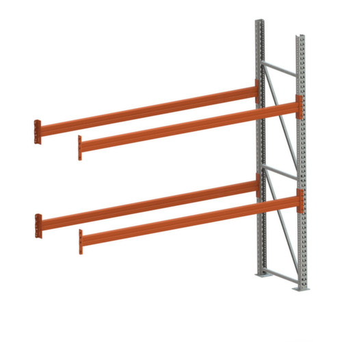 META Portapallet MULTIPAL per 6 pallet, 2785 mm di larghezza, 3 piani di stoccaggio