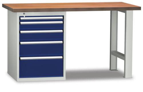 KLW Lutz Banco da lavoro in RAL7035/5010