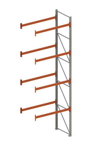 META Portapallet MULTIPAL per 10 pallet, 1825 mm di larghezza, 5 piani di stoccaggio