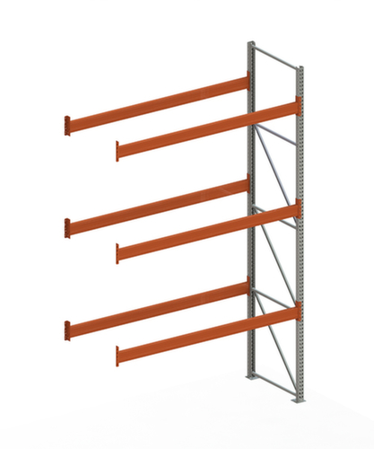 META Portapallet MULTIPAL per 12 pallet, 2785 mm di larghezza, 4 piani di stoccaggio