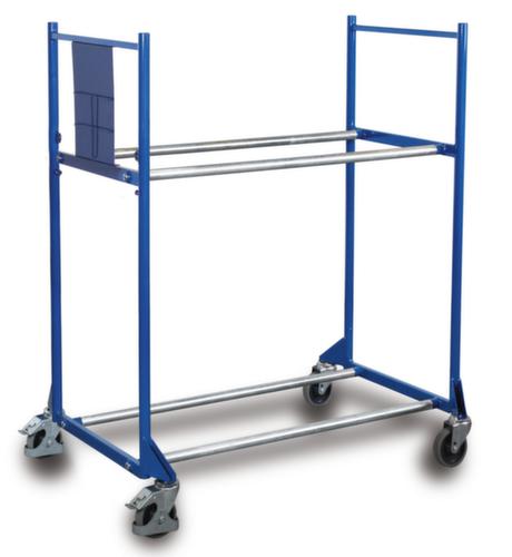 VARIOfit Carrello porta pneumatici per 8 pneumatici, carico max. 300 kg, 2 piani