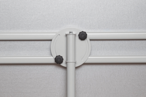 MAUL lavagna portablocco girevole MAULpro flip2use,altezza 1360 - 1900 mm