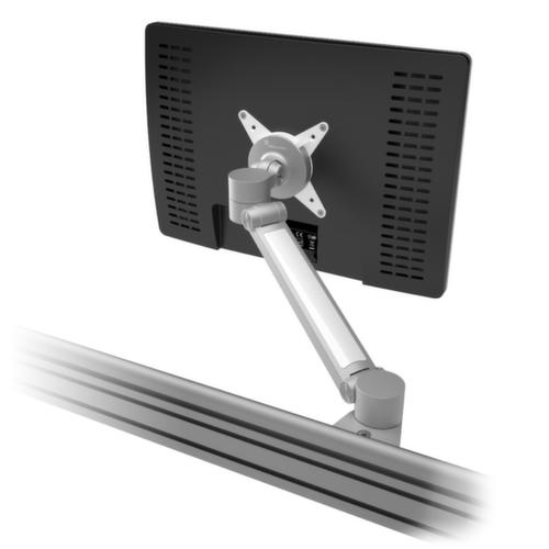 Braccio del monitor regolabile in altezza e profondità ViewLite Plus per il montaggio su guida
