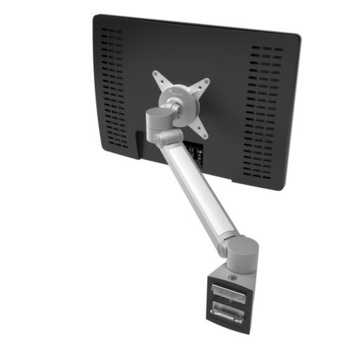 Braccio del monitor regolabile in altezza e profondità ViewLite Plus per il montaggio su guida