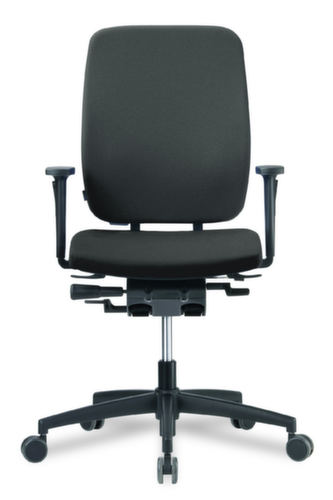 Grammer Office Sedia girevole per ufficio GLOBEline con meccanismo sincrono, nero