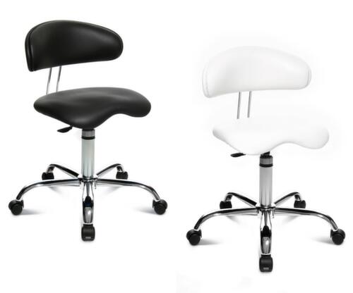 Topstar Sedia girevole industriale Sitness 40 con sedile Fitness Ortho