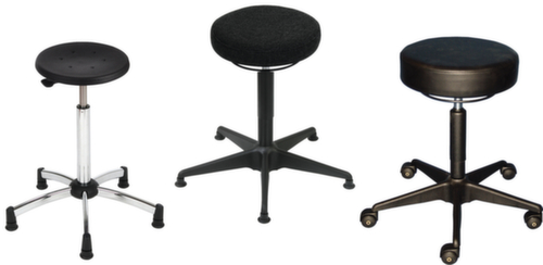 Sgabello girevole ESD conduttivo