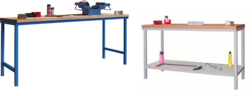 PAVOY Banco da lavoro con piano multiplex in faggio