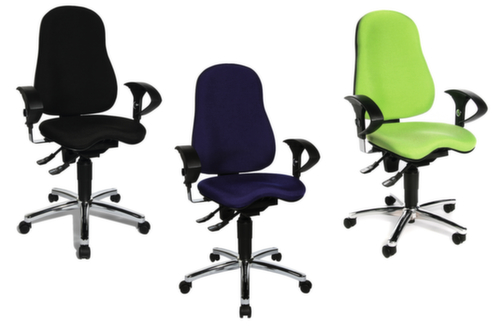 Topstar Sedia girevole per ufficio Sitness con meccanismo a contatto permanente
