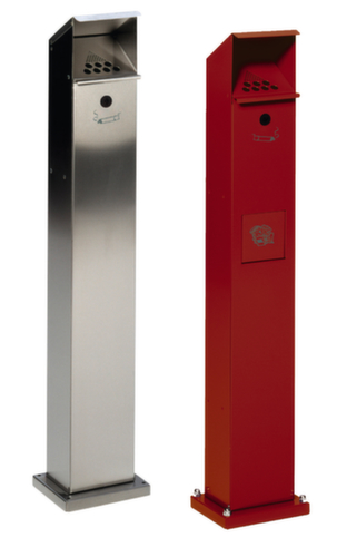 VAR Posacenere a piedistallo con tetto di protezione dalle intemperie