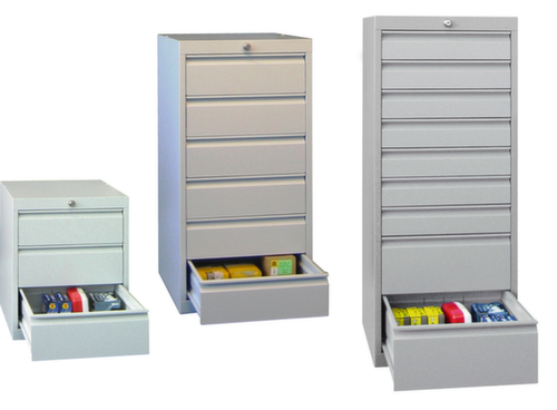 PAVOY Cassettiera Basis Plus RAL7035