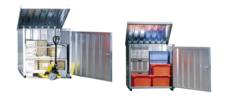 Säbu Cassetta portariviste con tetto ribaltabile