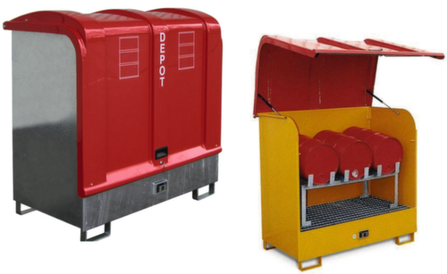 Deposito per materiali pericolosi