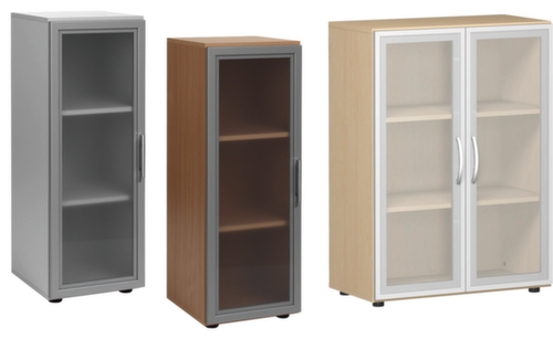 Gera Armadio con ante in vetro Milano