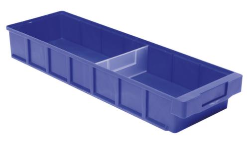 Scatola per scaffali con impugnatura ergonomica incassata
