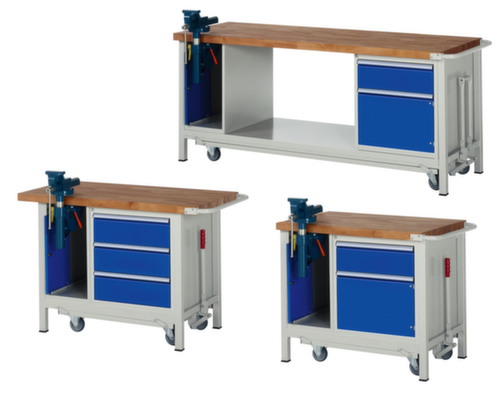 RAU Banco da lavoro Serie 8000 con morsa