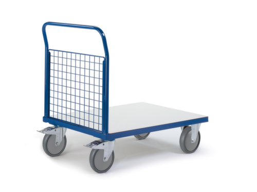 Rollcart Carrello a griglia ESD per pareti di fondo con capacità di carico di 500 kg