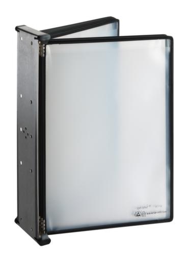 Thurmetall Sistema di pannelli di visualizzazione, con 10 portadocumenti in DIN A4