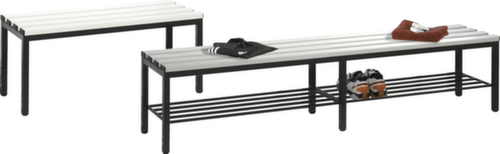 C+P Panchina fasciatoio con doghe in plastica