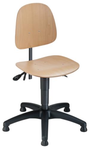 meychair Sedia girevole industriale Workster Allround con regolazione dell'inclinazione del sedile