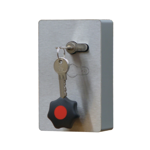 Serratura a cilindro profilato per sbarra