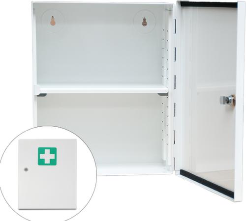 actiomedic Armadio di pronto soccorso in acciaio, vuoto / per contenuti secondo DIN 13157