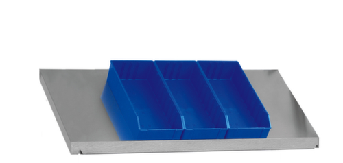 hofe Ripiano inclinato per scaffalatura senza bulloni, larghezza x profondità 1300 x 600 mm