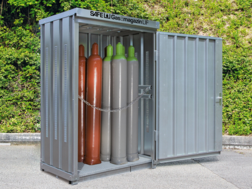 Stoccaggio bombole di gas