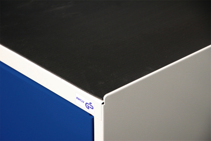 stumpf Supporto per armadio in gomma nervata Serie 2000