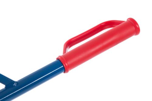 Rollcart Autocarro con scala a 3 stelle, carico massimo 150 kg, larghezza pala 300 mm, gommatura in TPE